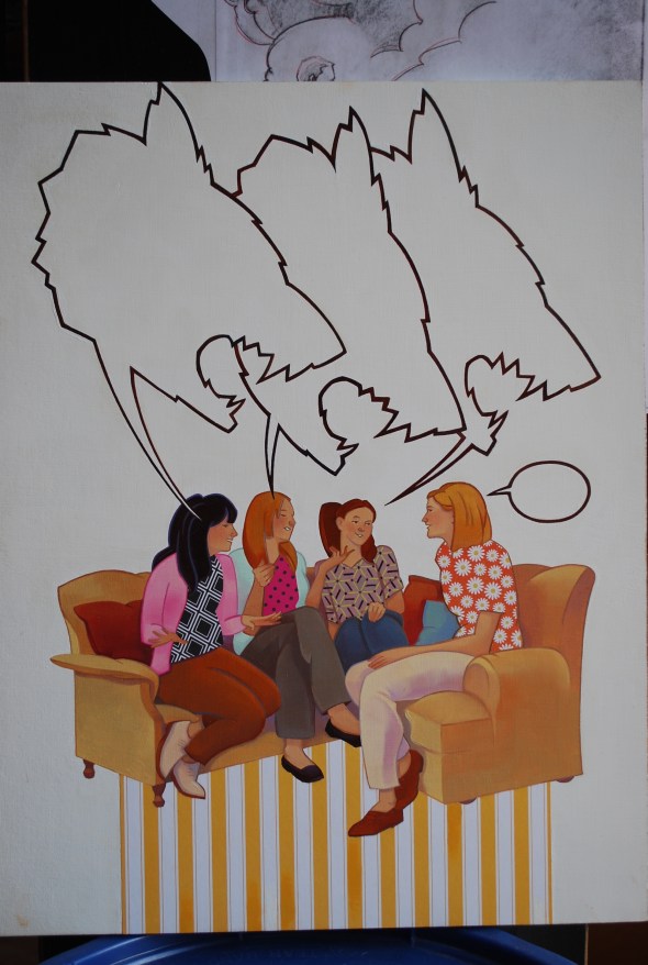 The Greek root for the word sarcasm is sarkazein and means "to tear flesh like dogs". Ouch.