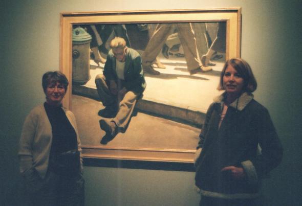 WE THREE have a fondness for the artist, Maynard Dixon. On an excursion to the MOA (Museum Of Art) on the BYU campus in Provo, Utah, later that 2005 year, we paused at his "Forgotten Man" painting. Little did we know that Mr. Dixon would have a significant influence on our "retreating". Saga to be continued...